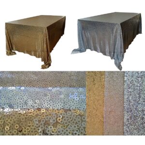 This rectangle sequin to cover 8' table - floor length