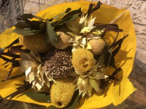 Yellow Dried Bouquet