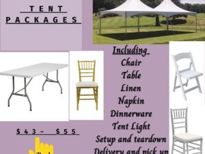 25 Guests Package / Price Per Guest