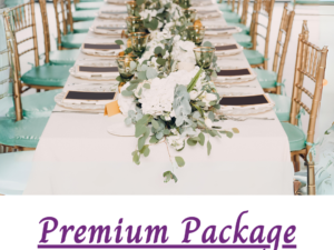 Premium wedding decoration package