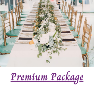 Premium wedding decoration package