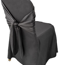 Scuba chair cover with tie