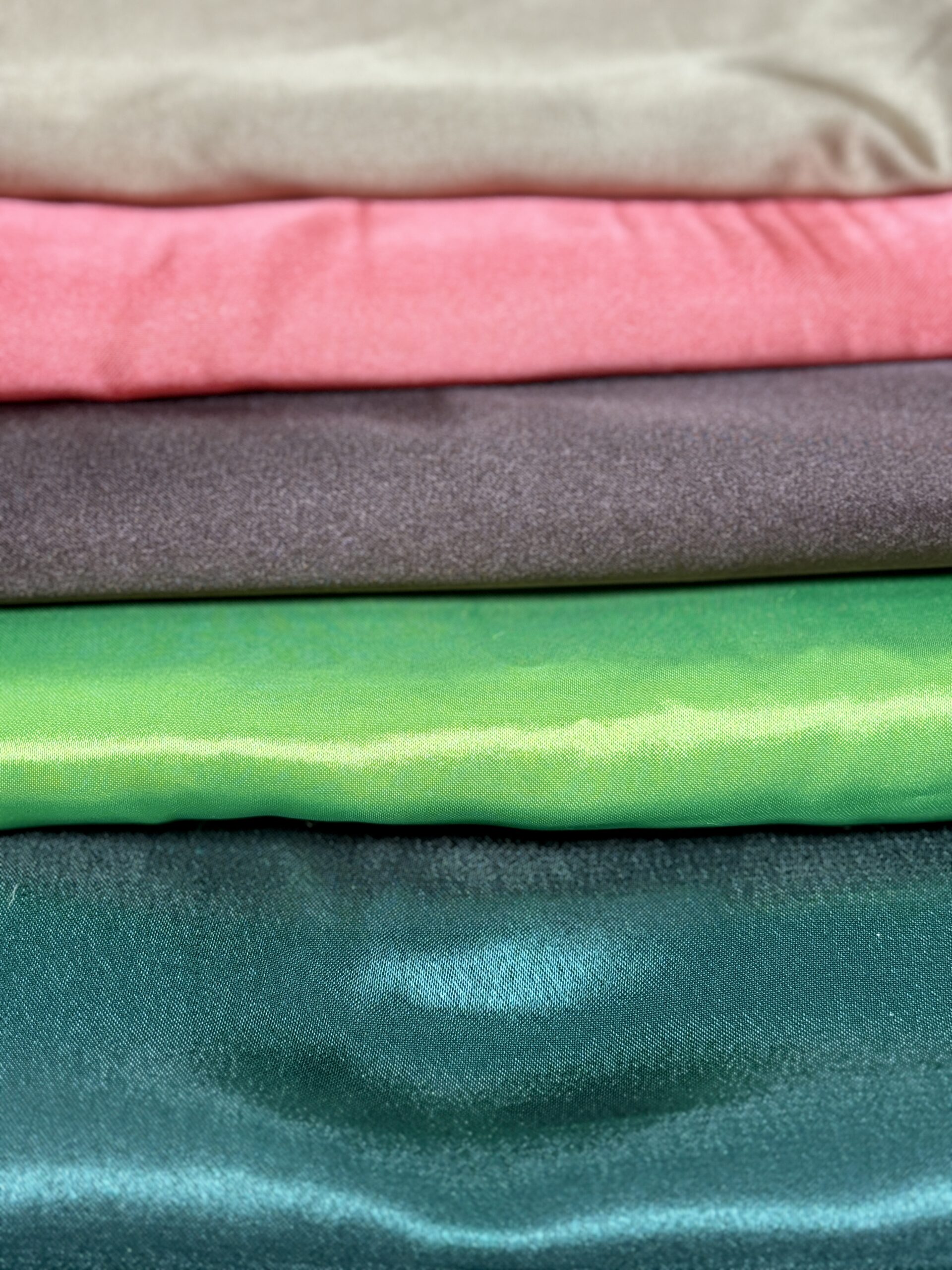 Overlay Colours Satin Different Colors