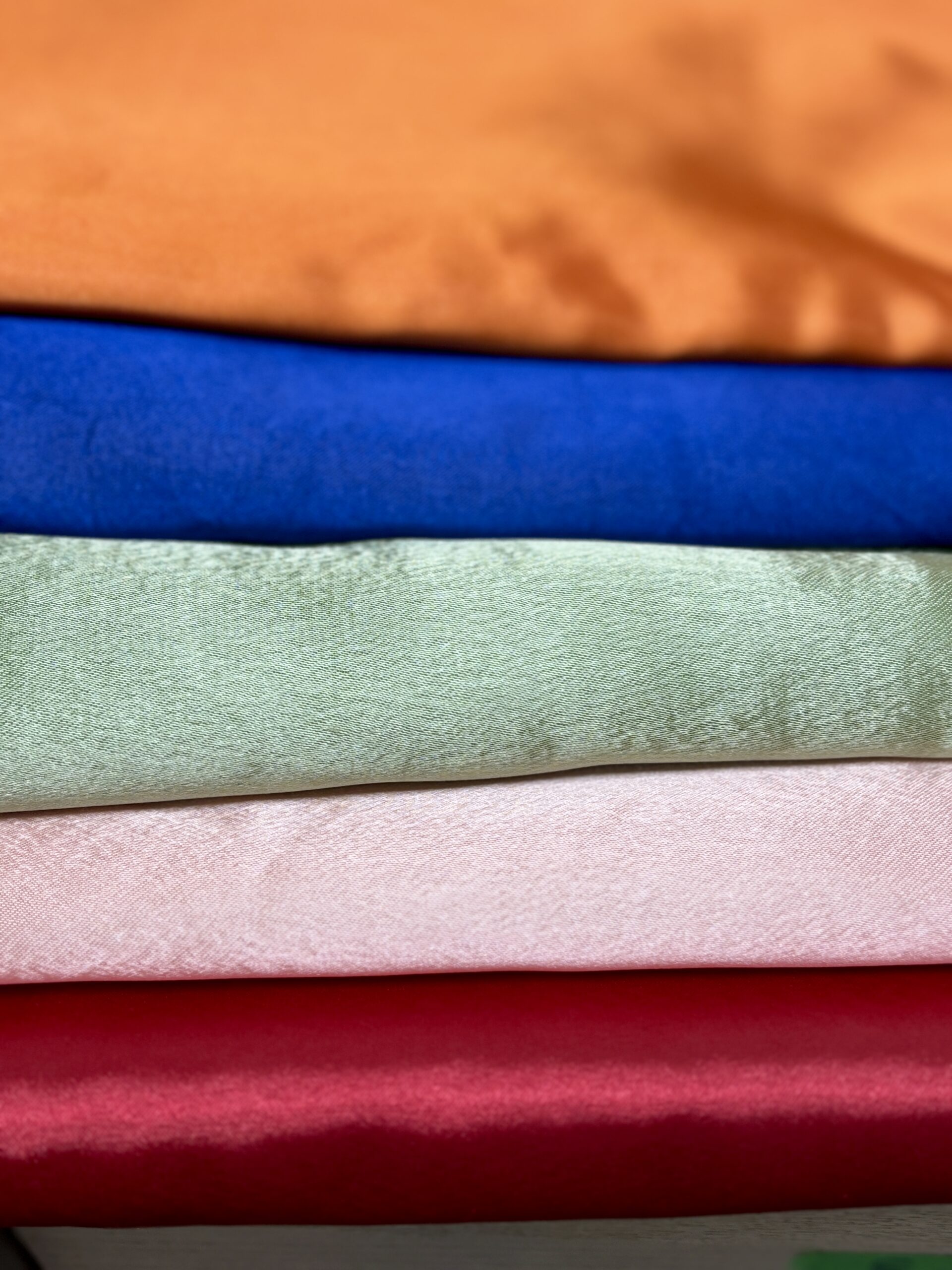 Overlay Colours Satin Overlay Different Colours